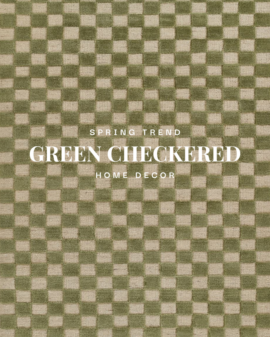One of my favorite trends I have seen all over, I love the green checkered pattern across home decor. Here's a variety of pieces you can add to your home for a perfect spring refresh! 

 #SpringHome #LTKHome
