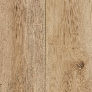 Home Decorators Collection Echols Marsh Oak 12mm T x 7.56 in. W Waterproof Laminate Wood Flooring... | The Home Depot