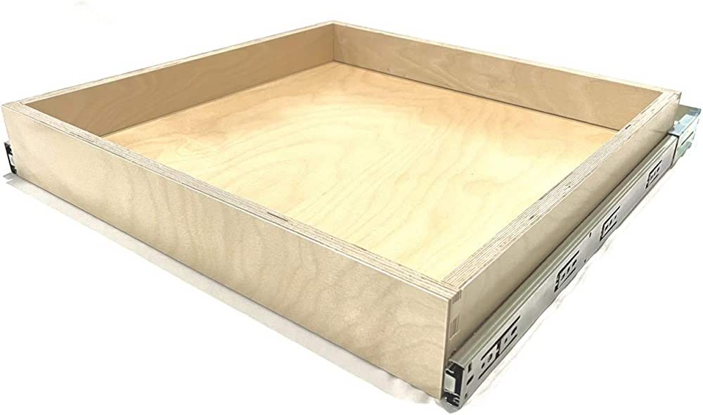 Sublime Design | Pull Out Tray | Side Mount | Baltic Birch Drawer for Kitchen Cabinets | Slide Ou... | Amazon (US)