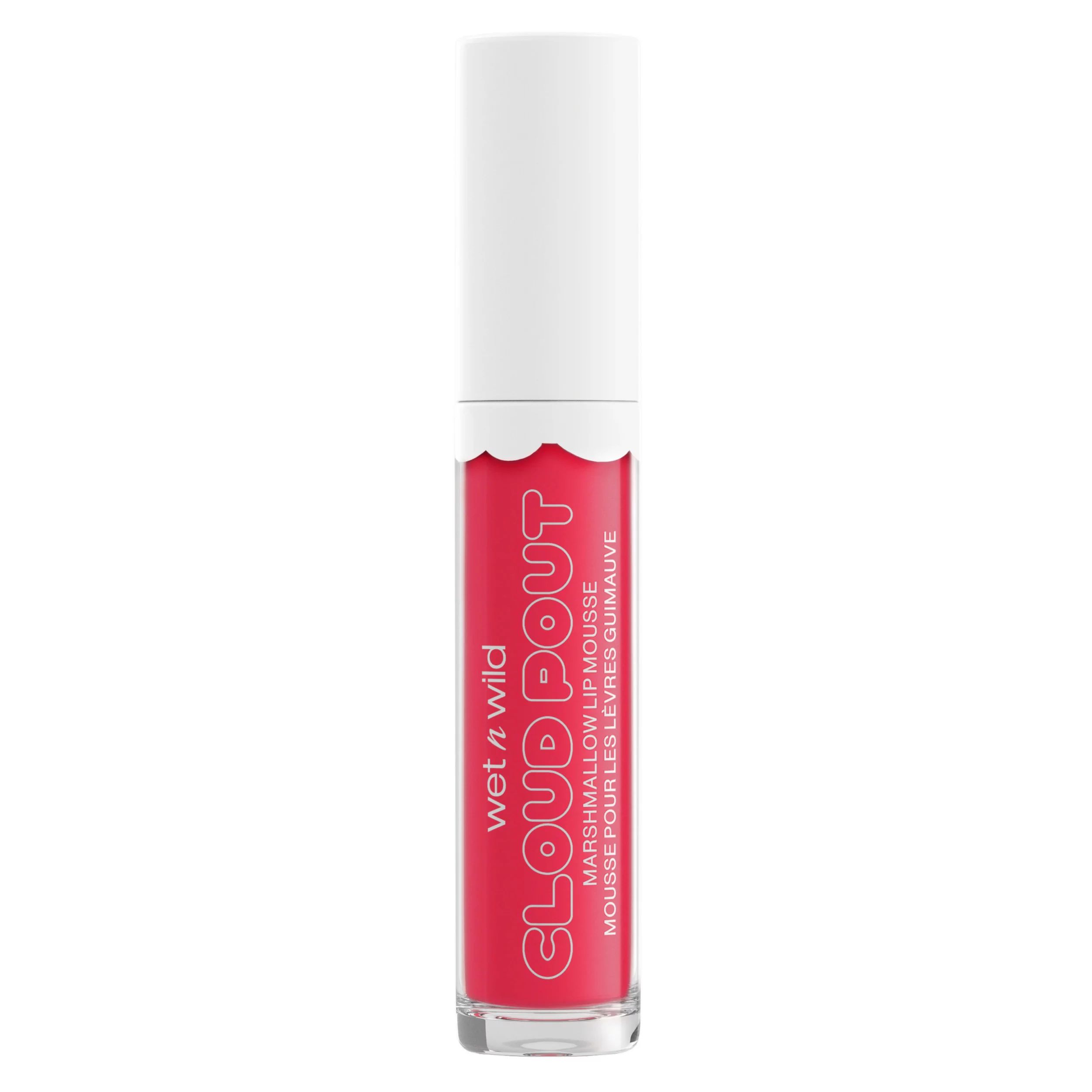 wet n wild Cloud Pout Lightweight Marshmallow Lip Mousse, Longwearing, Cotton Candy Skies | Walmart (US)