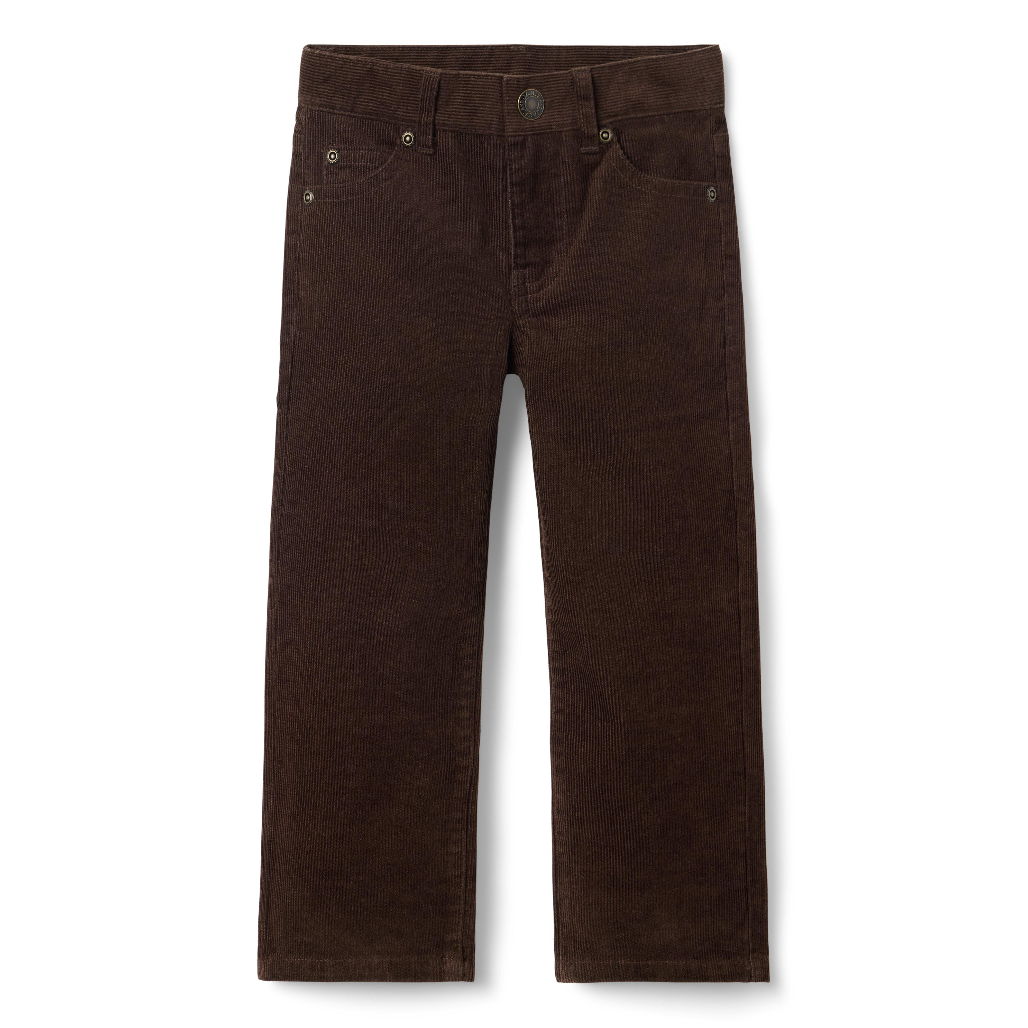 Janie and Jack | The Corduroy Pant - Brown / 6 | Janie and Jack