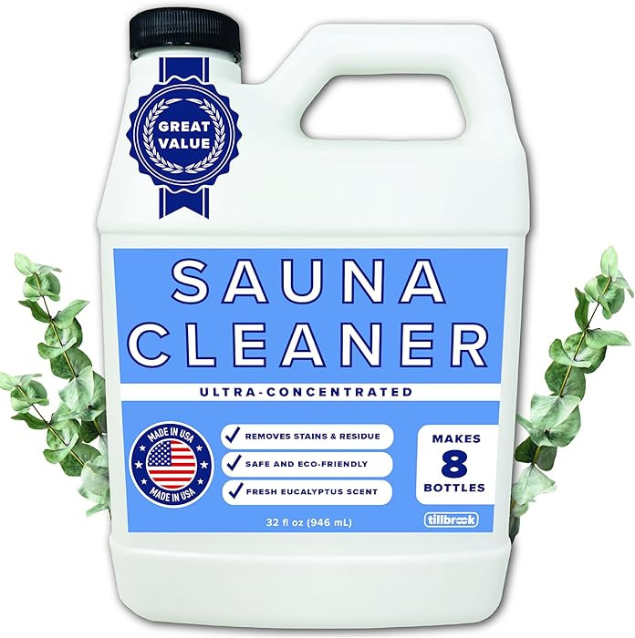 Sauna Cleaner - Makes 4 Gallons Concentrated Sauna Wood Cleaner - 32 oz All-Natural Cleaning Solu... | Amazon (US)