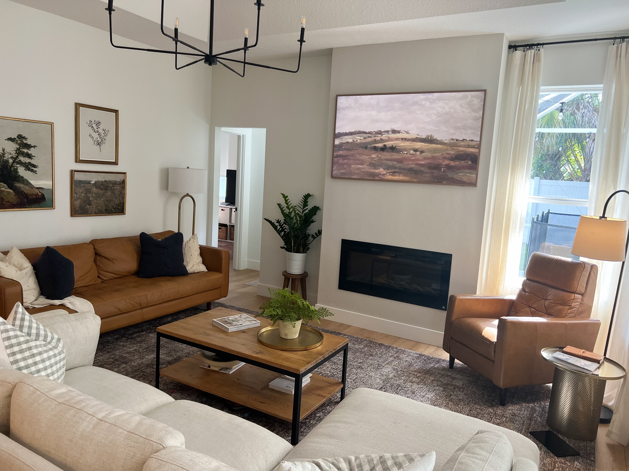 Our Living Room before - We just painted our fireplace so it won’t look like this anymore! 😃 but wanted to save it for reference! If you need links, here they are! 

#LTKsalealert #LTKSale #LTKhome