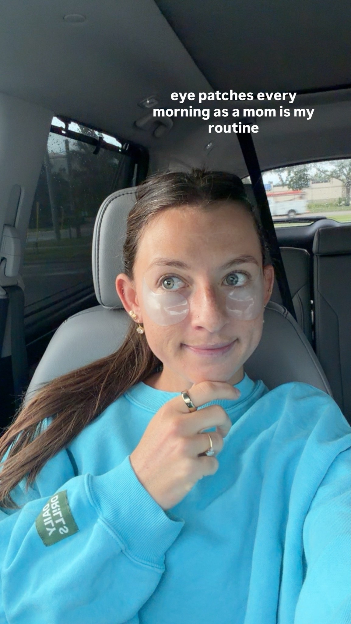 been loving these eye patches they leave my under eyes looking brighter