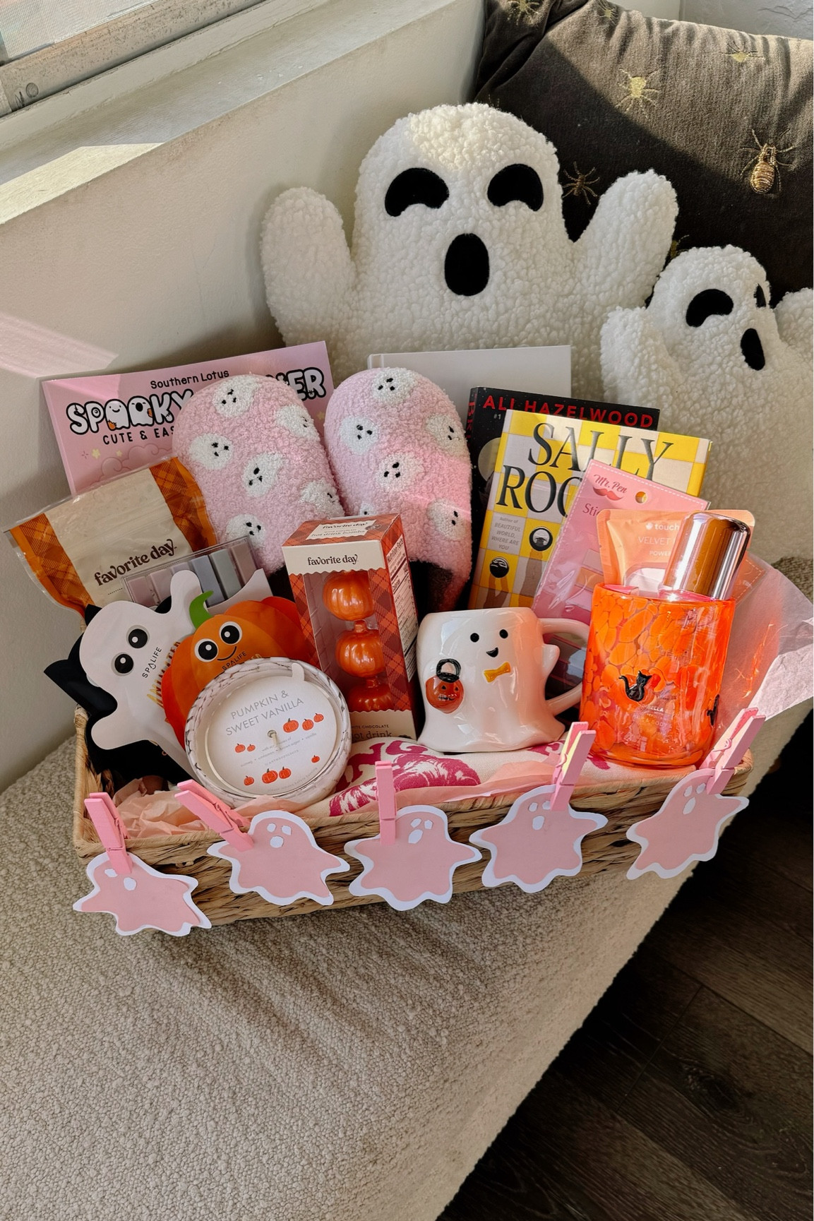Adorable boo-k basket! More linked in the fall book basket gift guide and reading finds product set!

Boo basket, book basket, Halloween gift basket, gift basket, gifts, crafting, homemade gifts, diy gifts, beauty gift ideas, Anthropologie Halloween, Target Halloween, Amazon Halloween, candles, fall books, coloring book, adult coloring book, homebody gift basket, cozy gift baskett

#LTKSeasonal #LTKHalloween #LTKFamily