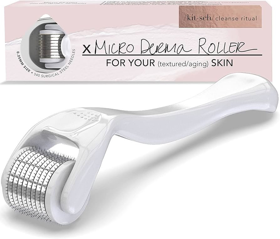Kitsch Derma Roller for Face | Face Roller Skin Care Tools & Microdermabrasion Tool | Derma Rolle... | Amazon (US)