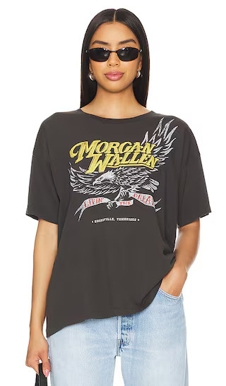 Morgan Wallen Livin' The Dream Merch Tee in Reactive Black | Revolve Clothing (Global)