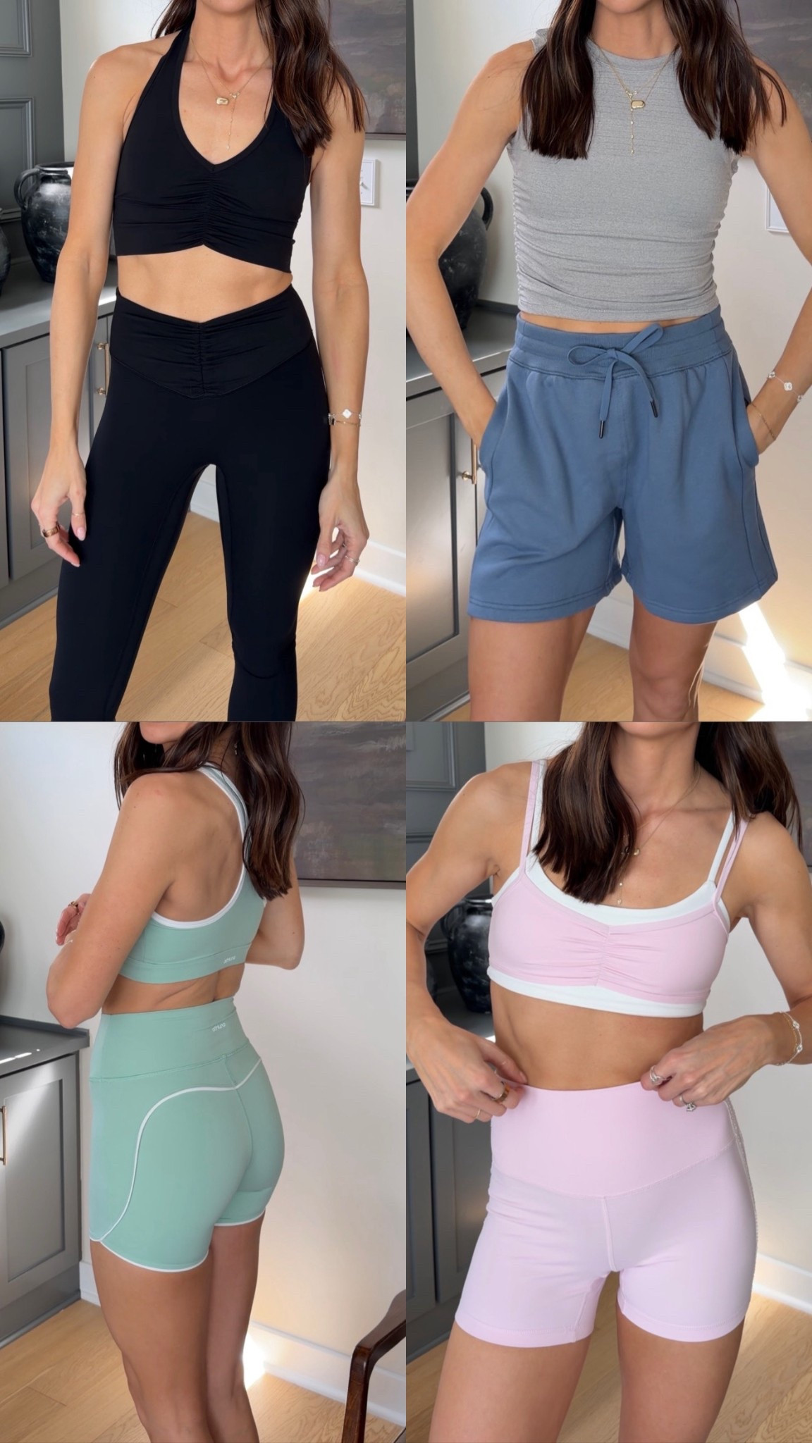 One of my fav activewear brands @shopathluna 🙌🏼 Wearing my true size S in everything but sized down to XS in black halter bra. Material feels and looks like $$$  

Code Taylor23 also works for 23% off! 

activewear sets / affordable workout clothes

#LTKfitnessgoals #LTKActive #LTKSaleAlert