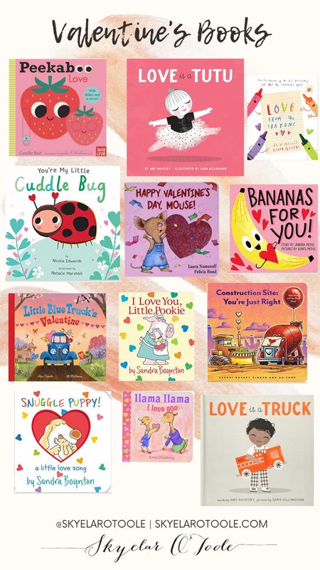 Valentine’s Day / Valentine’s Day books / Children’s books / board books / Valentines 

#LTKSeasonal #LTKbaby #LTKkids