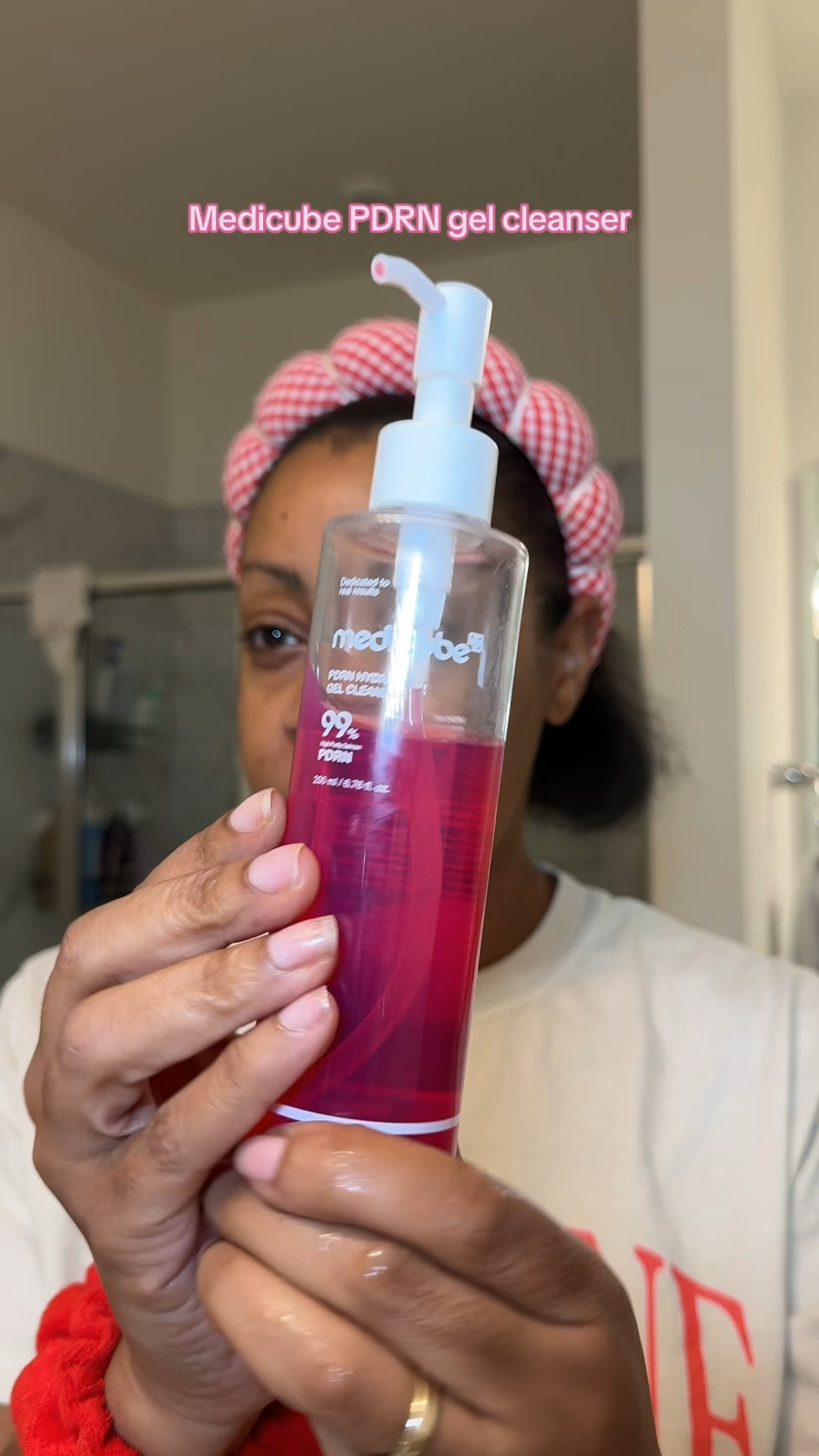 Medicube pink PDRN gel hydrating cleanser

#LTKBeauty #LTKselfcare