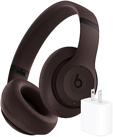 Beats Studio Pro Bluetooth Noise Cancelling Headphones with Apple 20W USB-C Power Adapter - Deep ... | Amazon (US)