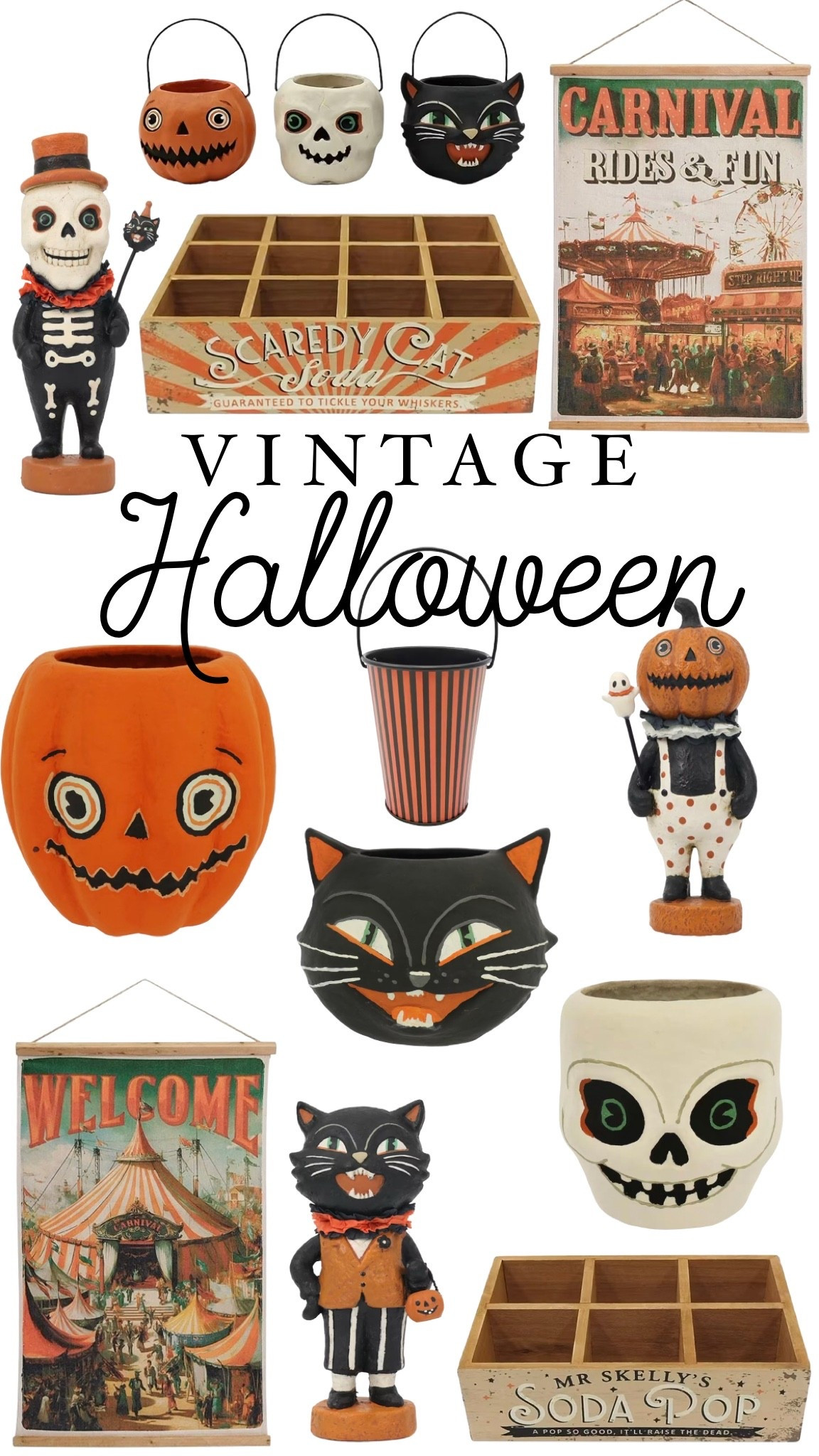 Obsessed with this vintage Halloween decor. 🧡🖤👻🎃

#LTKHome #LTKSeasonal #LTKSaleAlert
