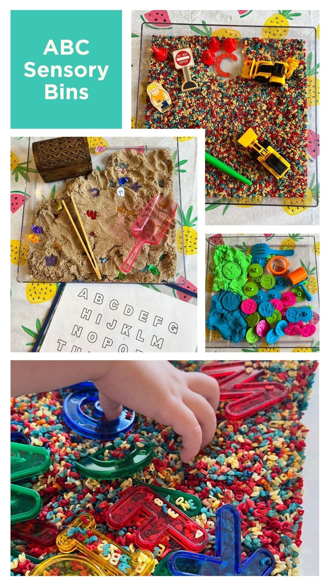 If they’re bored they’re not learning. Try these hands-on sensory bins to explore letters with preschoolers.

#LTKFamily #LTKKids