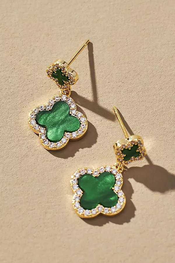 Clover Drop Earrings | Anthropologie (US)