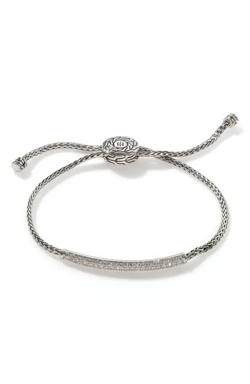 John Hardy Classic Chain Pull Through Bracelet in Silver at Nordstrom | Nordstrom