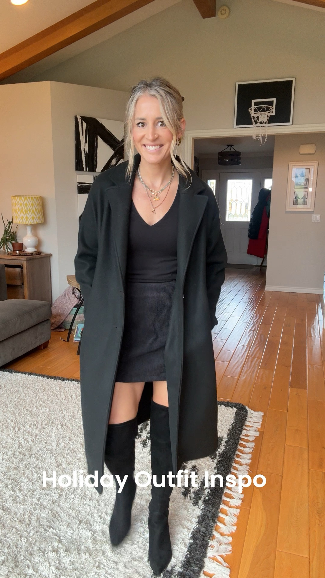 Holiday Outfit inspo! 
#holidayoutfitideas #fallinspo #holidayparty #overthekneeboots #blackskirt

#LTKHoliday #LTKStyleTip