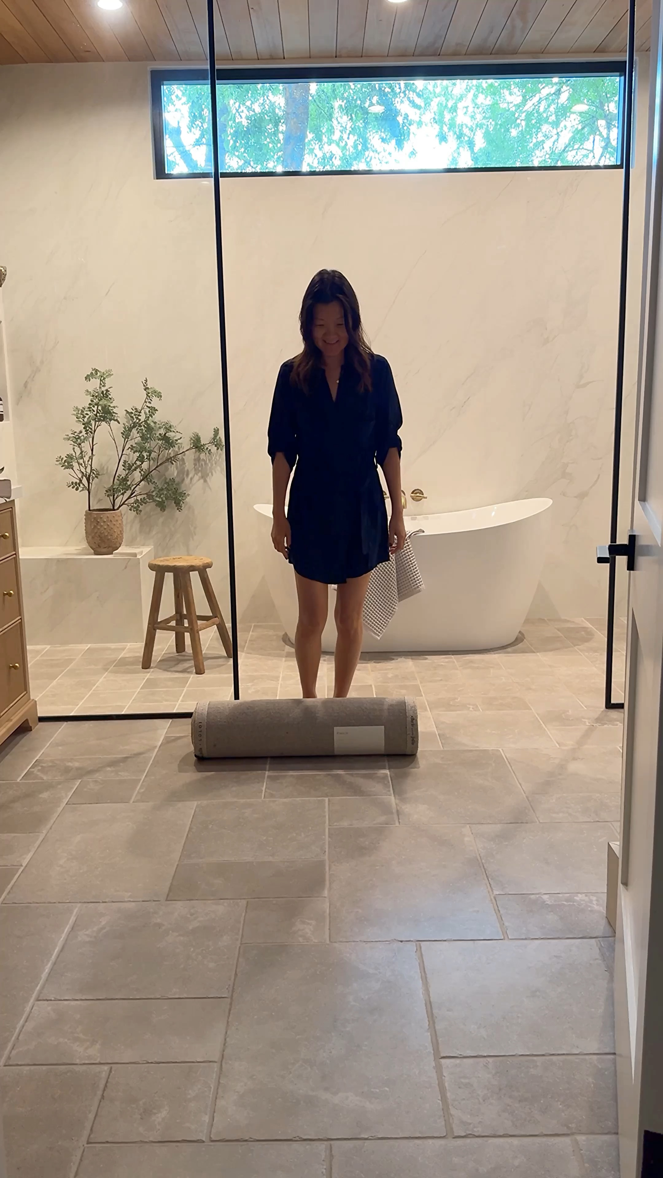 My favorite checkered rug is on major sale! Also linked Loock for less on my lights and wood vanity Wayfair glass sconces grey tile 

#LTKHome #LTKSaleAlert #LTKFindsUnder100