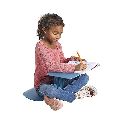 ECR4Kids - ELR-15810-PE The Surf Portable Lap Desk, Flexible Seating for Homeschool and Classroom... | Amazon (US)