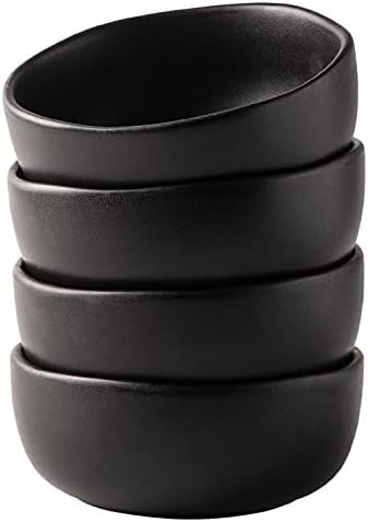 Amazon.com: AmorArc Stoneware Cereal Bowls for Kitchen, 28oz Large Ceramic Soup Bowls Set of 4 fo... | Amazon (US)