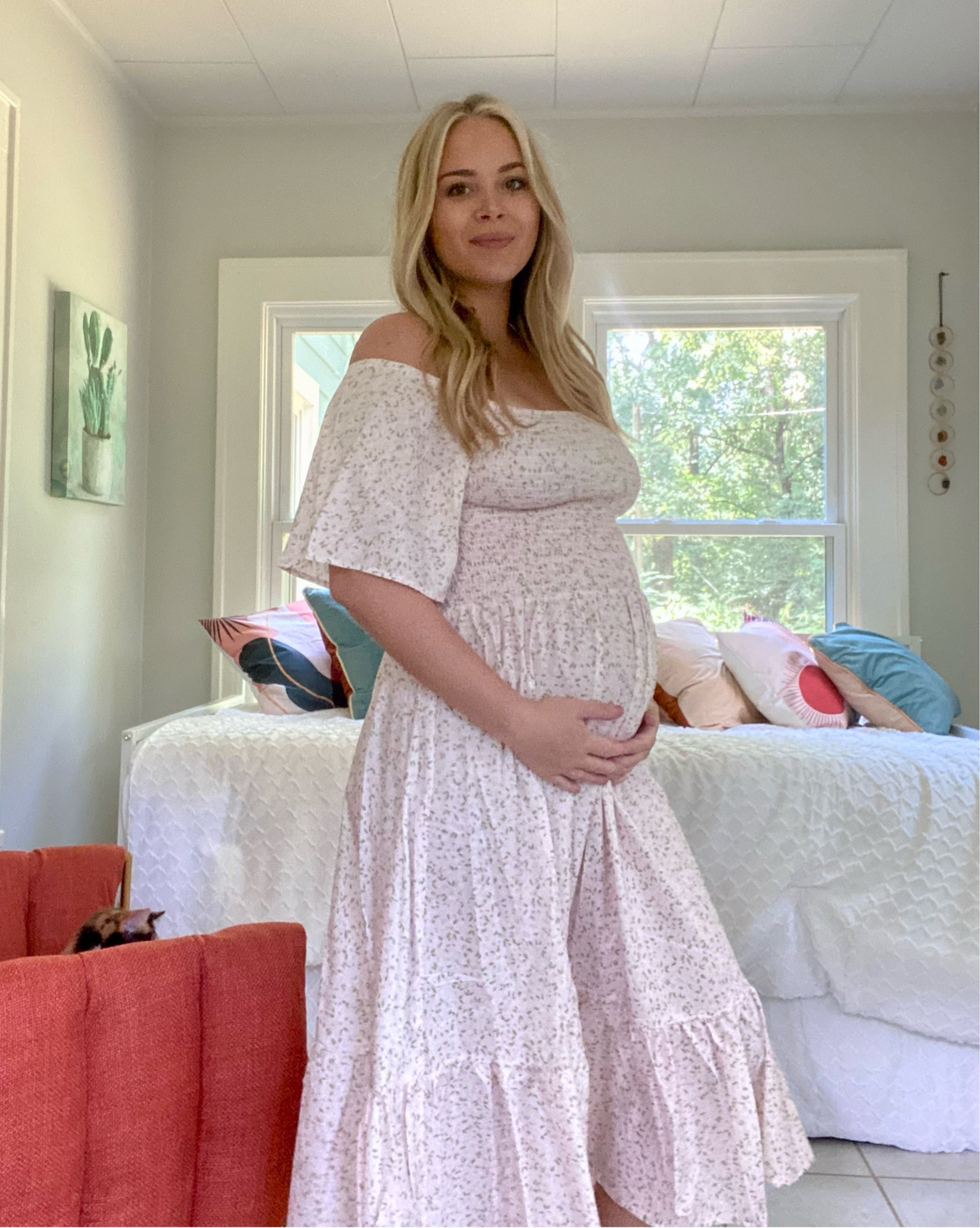 Floral boho maternity off shoulder baby shower dress

#LTKbaby #LTKU #LTKbump