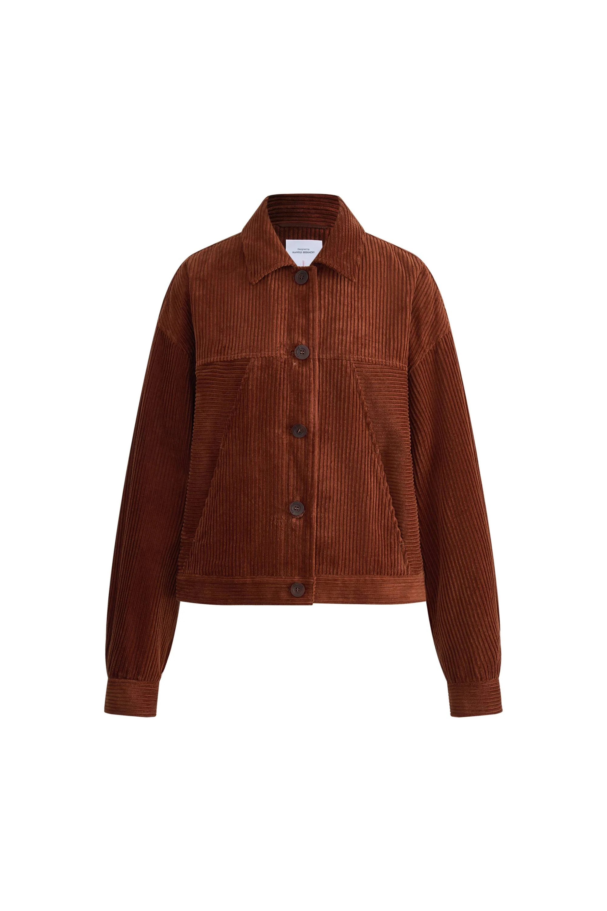 Aaliyah Dropped Shoulder Jacket in Corduroy Cotton | Fabrique