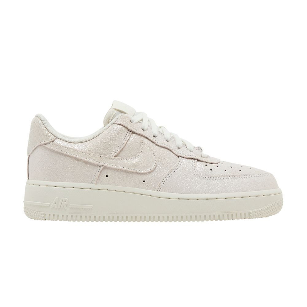 Wmns Air Force 1 '07 SE 'Sail Glittery Suede' | GOAT