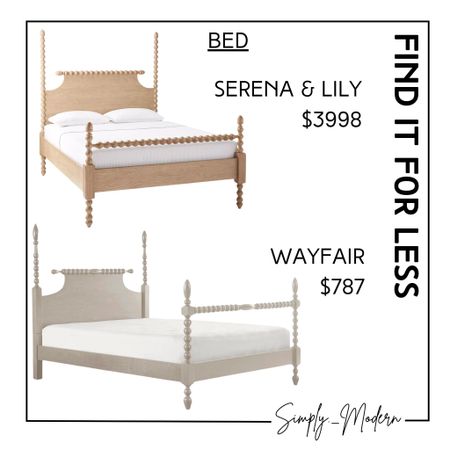 Find it for less- spindle bed

#LTKhome