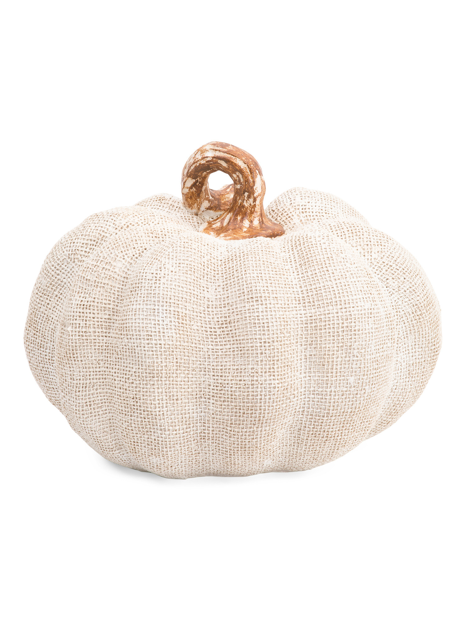 8.5in Resin Burlap Look Pumpkin | Pillows & Decor | Marshalls | Marshalls
