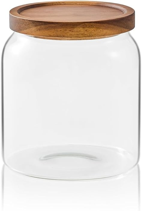 Sweejar Glass Jars for Laundry Room Organization, Half-Gallon Laundry Pods Container, Glass Food ... | Amazon (US)