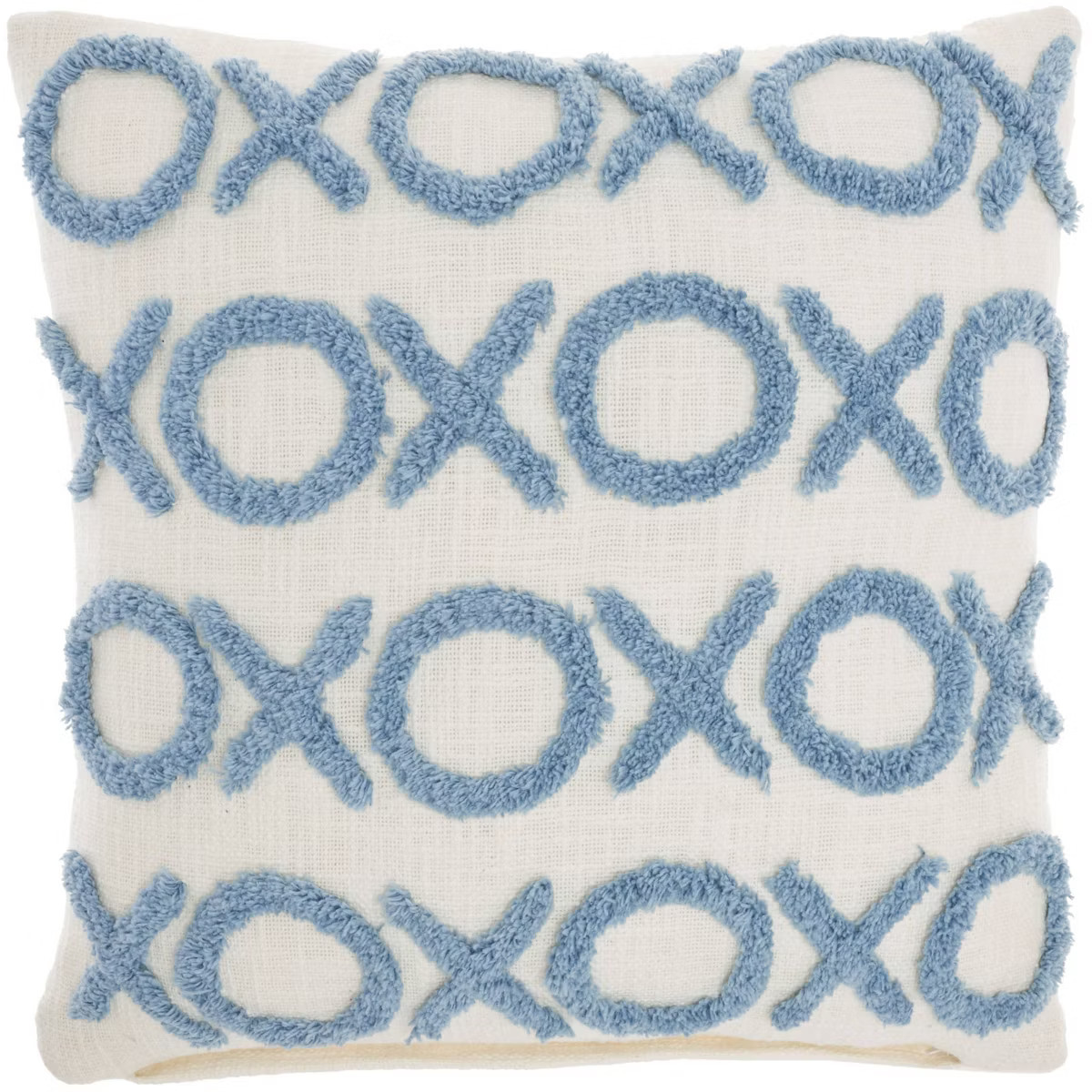 18"x18" Life Styles Tufted 'XOXO' Square Throw Pillow - Mina Victory | Target