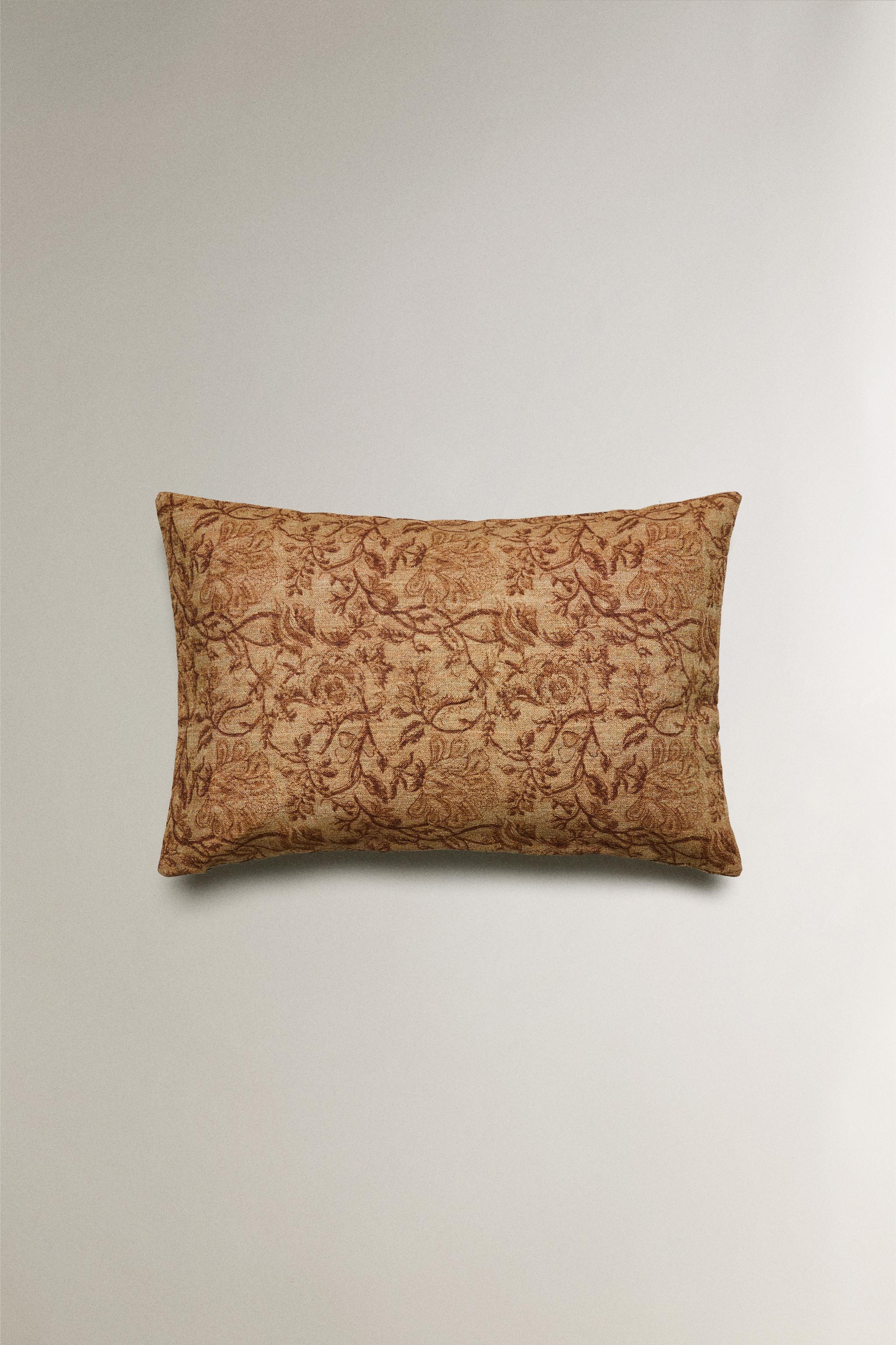 FLORAL CUSHION COVER | Zara UK