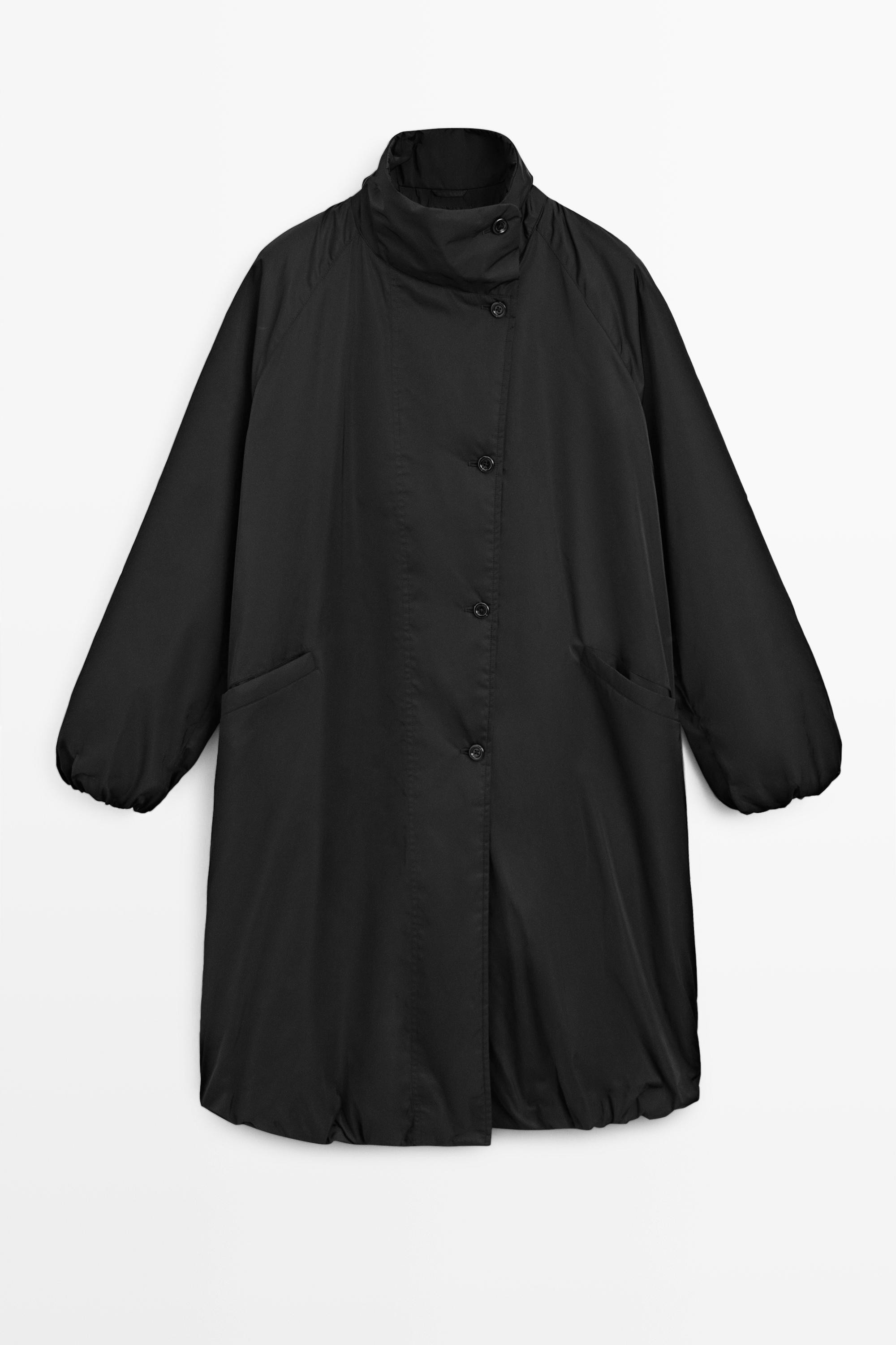 High neck puffer jacket | Massimo Dutti US