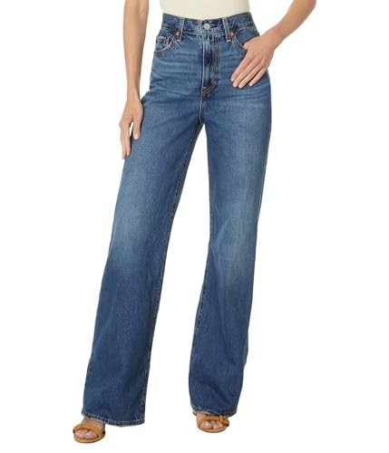 Levi's Women's Ribcage Wide Leg Jeans, Polar Perimeter, 25 | Amazon (US)