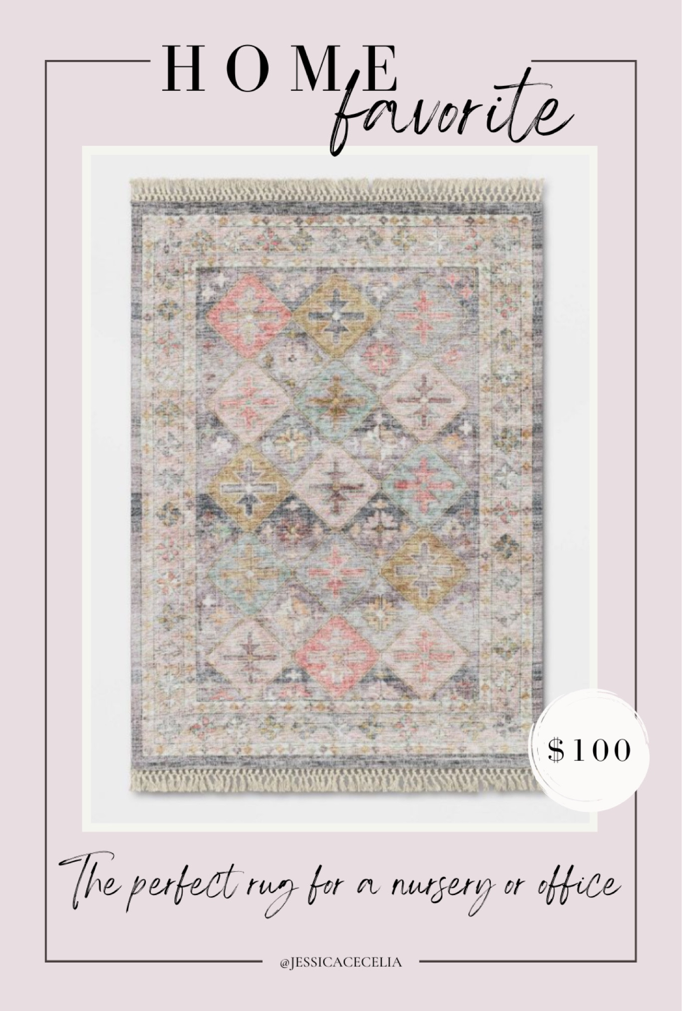 The PERFECT rug for a nursery, girls room or home office. 

Home decor, Persian rugs, Target, Rug Deals, Home Deals, Nursery Decor, Office Decor, Target Finds, boho home decor, budget friendly home decor 

#LTKbump #LTKhome #LTKkids