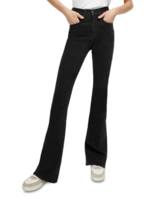Veronica Beard Beverly High Rise Flare Jeans in Washed Onyx  | Bloomingdale's Women | Bloomingdale's (US)