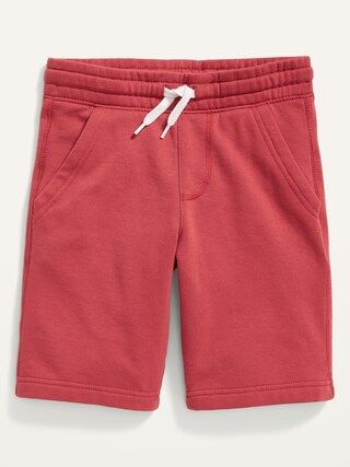 Flat-Front Fleece Jogger Shorts for Boys | Old Navy (US)