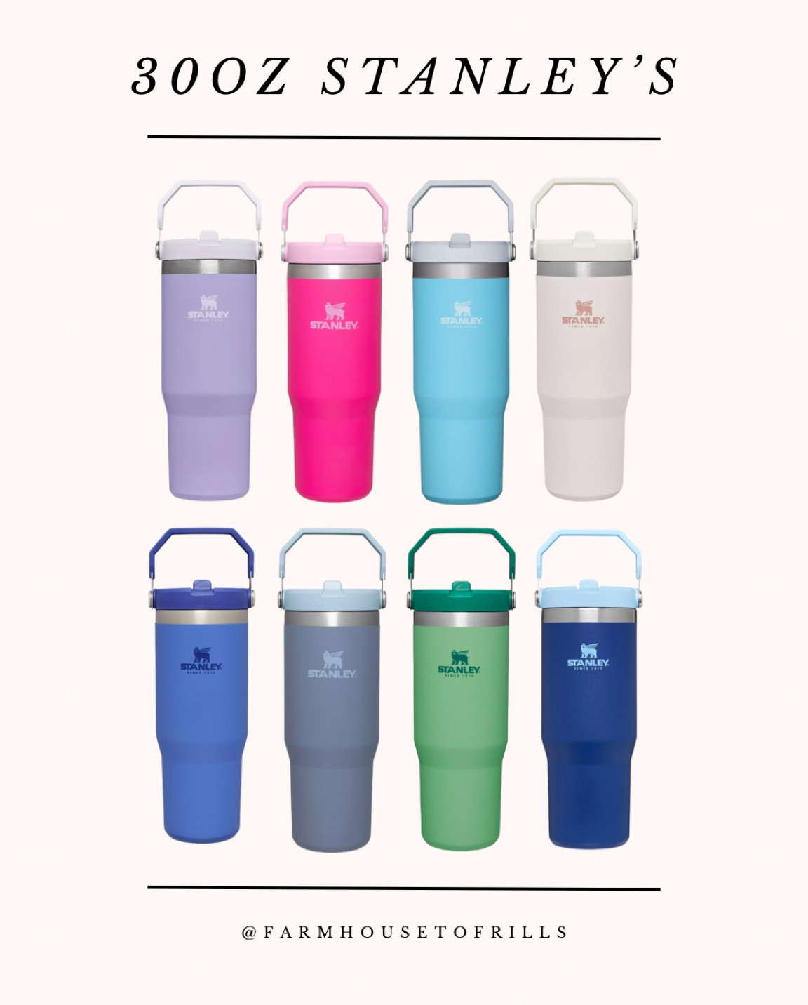 New 30oz handle Stanley’s! #stanley #stanleytumbler #tumblers #cups #stabley1913 #stanleybrand

#LTKfindsunder50 #LTKHolidaySale #LTKGiftGuide