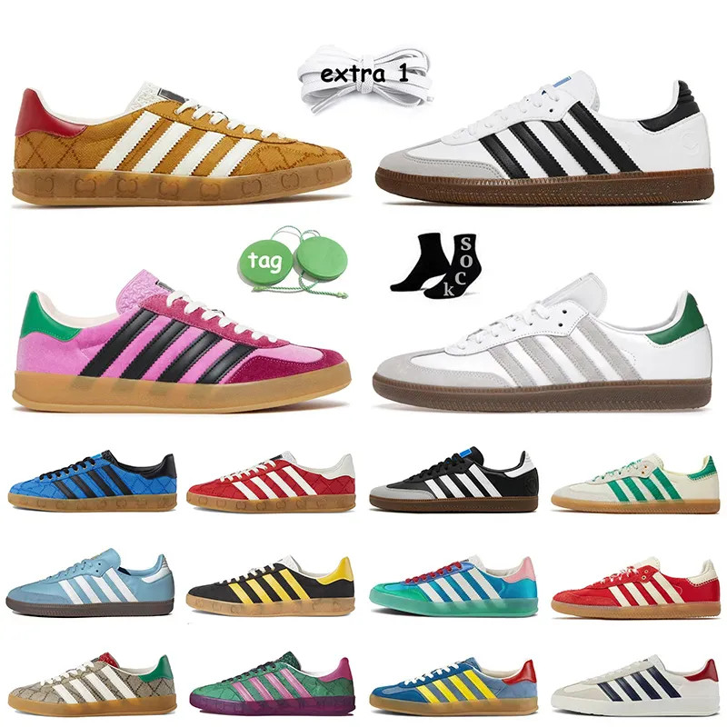 OG Original Designer Casual Samba Shoes Vegan White Black Gum Red Gazelles Trainers Monogram Gaze... | DHGate
