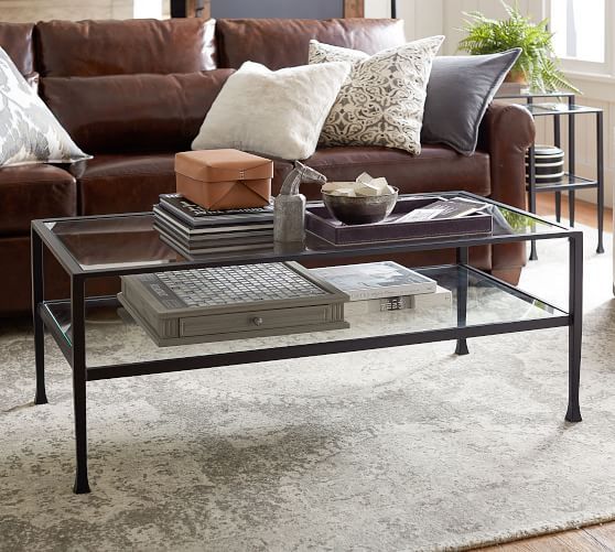 Tanner Rectangular Coffee Table | Pottery Barn (US)