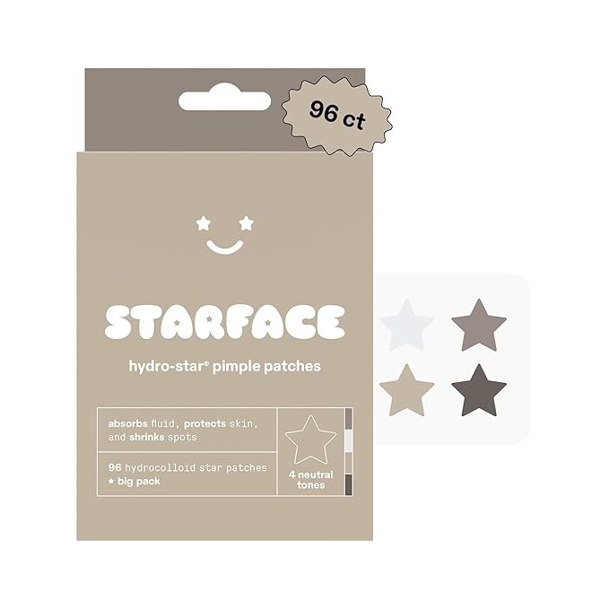 Starface Hydro-Star Earth Pimple Patches BIG PACK, Hydrocolloid, Clinically Proven Spot Shrinking... | Amazon (US)