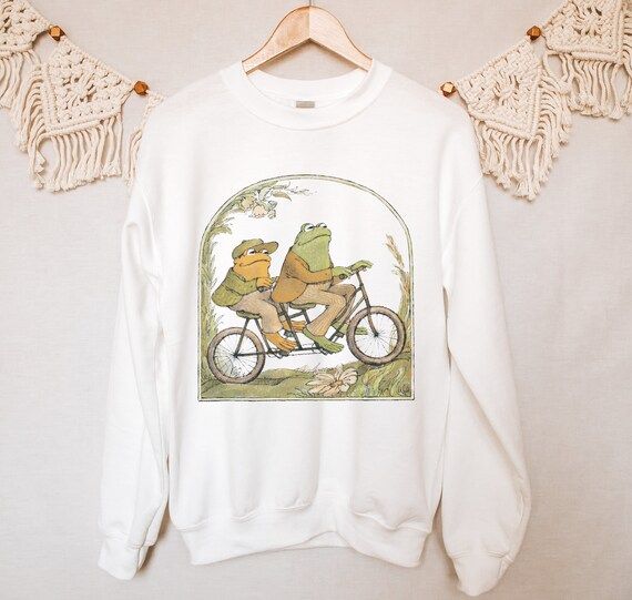 Frog and Toad Crewneck Sweatshirt Vintage Classic Book | Etsy | Etsy (US)