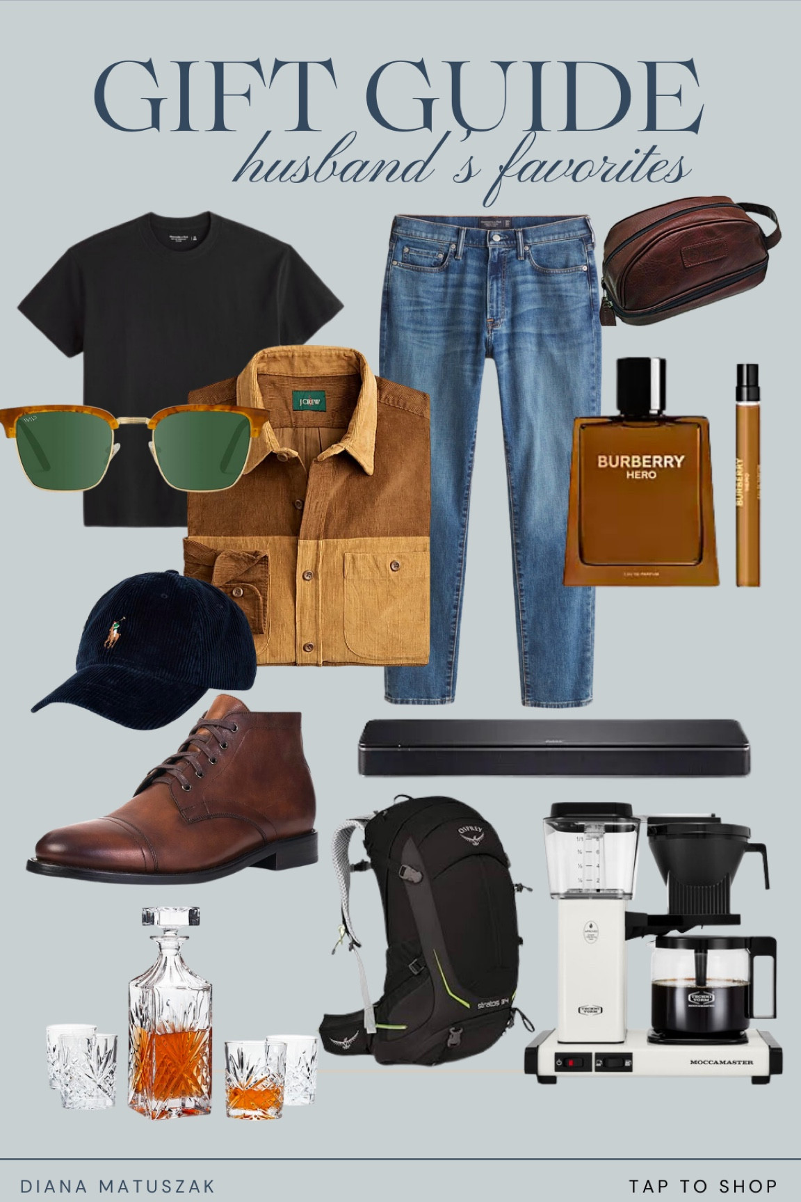 Holiday gift guide for him, all of husbands favorites 🤍

#LTKGiftGuide #LTKCyberWeek #LTKHoliday