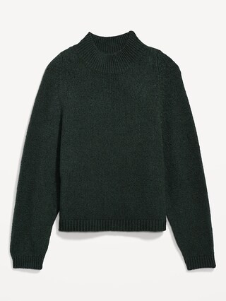 Cozy Mock-Neck Sweater for Women | Old Navy (US)