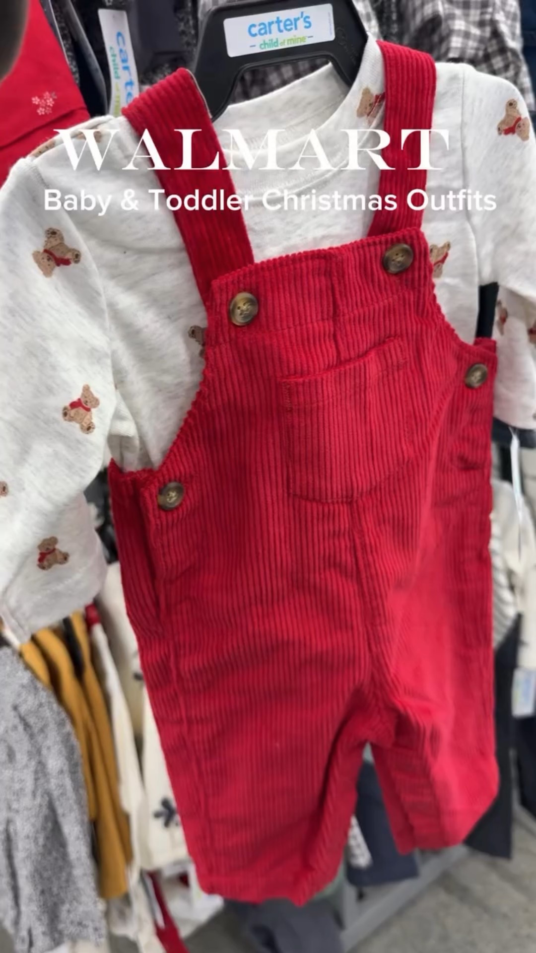 Comment TODDLER and I’ll send you a link to shop all these adorable toddler and baby Christmas outfits. Walmart clothes are soo cute lately especially their holiday Christmas clothes. Mamas don’t be sleeping on Walmart ❤️ 
 
 
 #walmartfinds #holidayherethisyear #walmartoutfits #toddlerfashion #walmartchristmas #christmasoutfits #walmartfashion #trendytoddlers #walmartshopping #holidayfashion #cozychristmas #walmartaesthetic 
 
 
  baby Christmas outfits, toddler Christmas outfits, Walmart holiday clothes, festive kids outfits, affordable Christmas outfits, kids holiday sets

#LTKmomlife #LTKHoliday #LTKKids