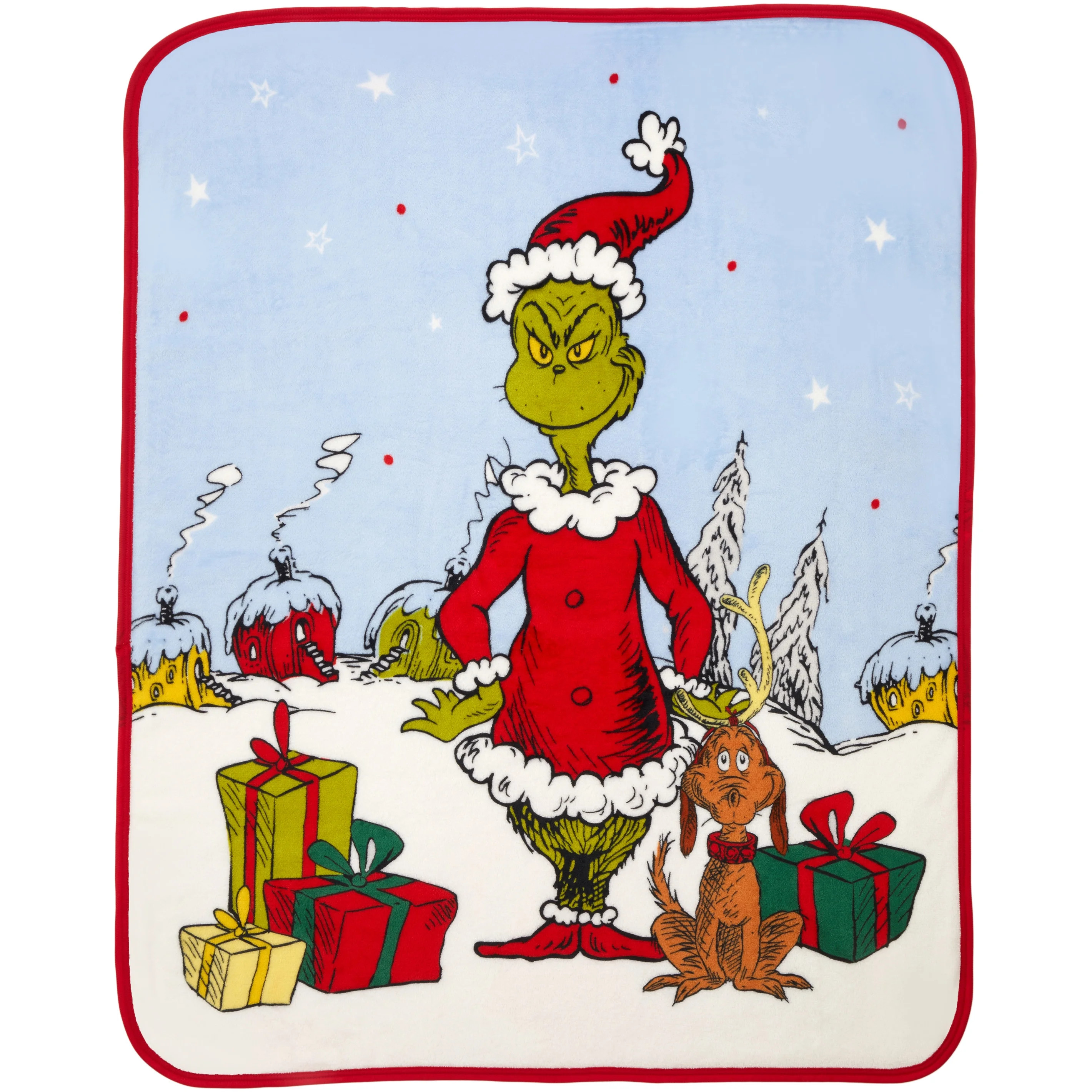 Grinch Kids Whoville Silky Soft Throw Blanket, 40x50 | Walmart (US)