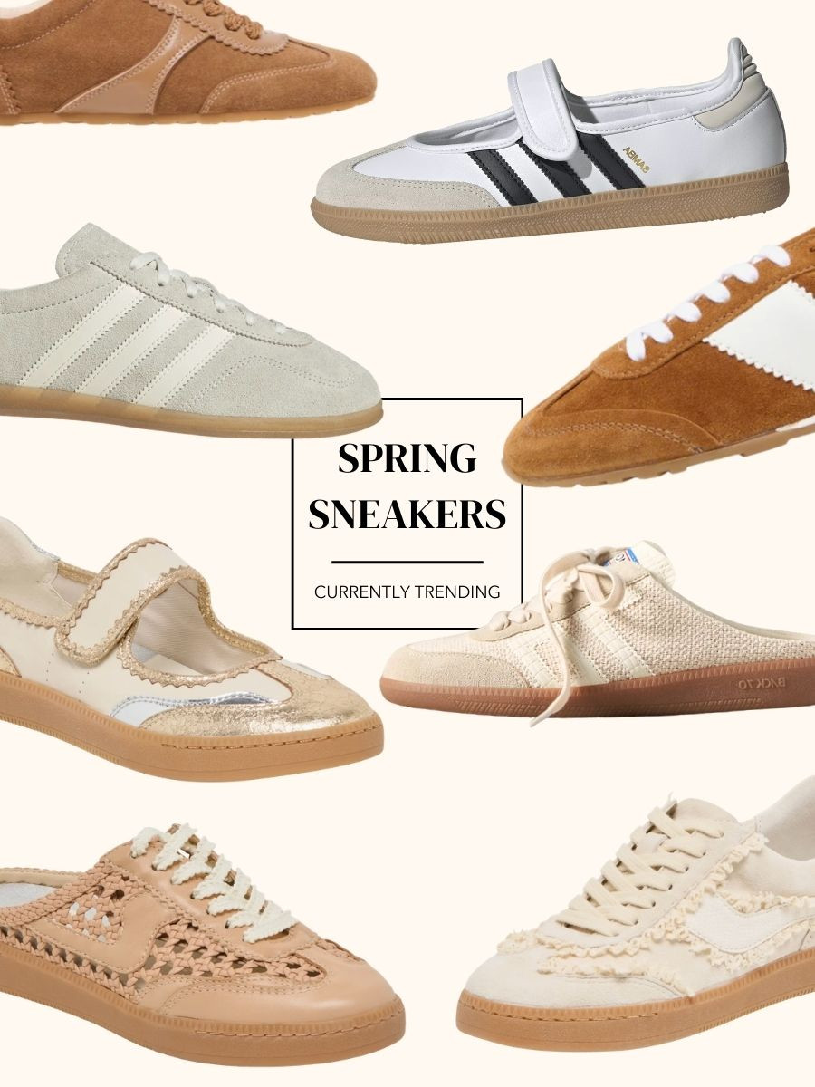Trending Sneakers for Spring 

 