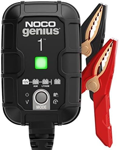 NOCO GENIUS1: 1A 6V/12V Smart Battery Charger – Automatic Maintainer, Trickle Charger & Desulfa... | Amazon (US)