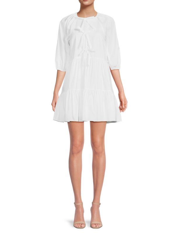 Lynn Puff Sleeve Mini Dress | Saks Fifth Avenue OFF 5TH