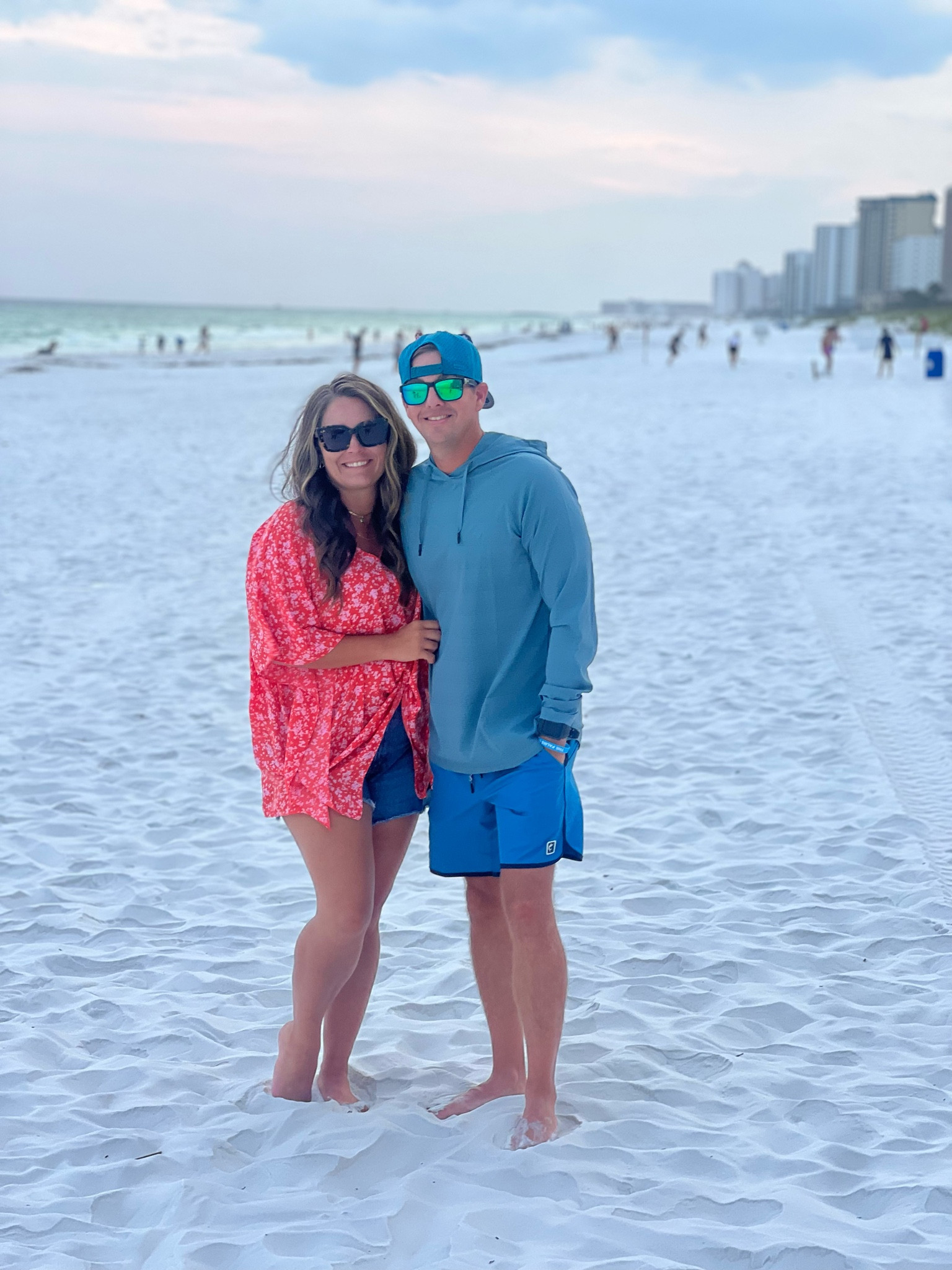 I have this tunic in soo many prints; LOVE! This is a size small, very oversized fit. Also works great as a swimsuit coverup. 

#LTKSwim #LTKTravel