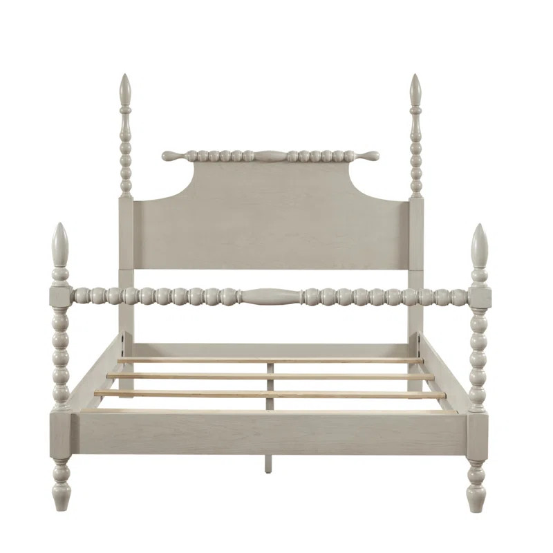 Beckett Solid Wood Four Poster Bed | Wayfair North America